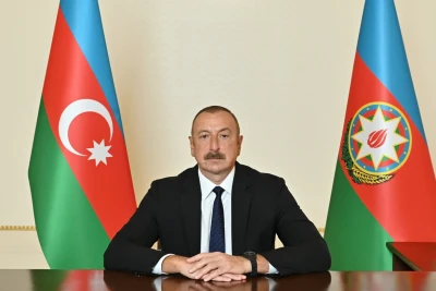 İlham Əliyev itkin düşmüş şəxslərlə bağlı Bakıda keçirilən beynəlxalq konfrans iştirakçılarına müraciət edib