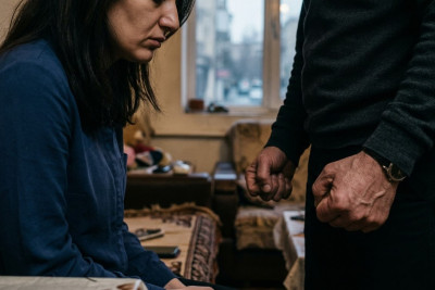 Bakıda ər arvadını kreditə görə döydü
