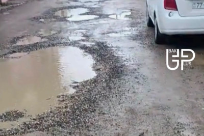 Nərimanov rayonunda bərbad yol: sakinlər şikayətçidir