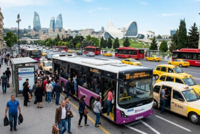 Bu il ölkədə avtobus və taksi ilə daşınan sərnişinlərin sayı artıb