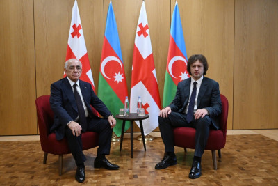Azərbaycan və Gürcüstan Baş nazirləri arasında görüş keçirilib
